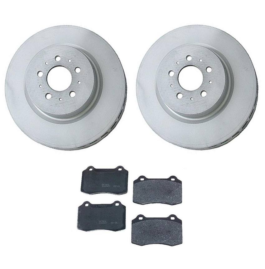 Volvo Disc Brake Pad and Rotor Kit - Rear (330mm) 30683858